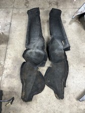 Porsche 944 Rear Hatch Trunk Side Carpets Carpet Black Set 2