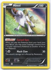 Absol 40/108 Roaring Skies Holo Rare Pokemon Card LP