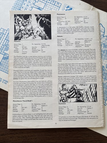 Dungeons & Dragons The Isle of Dread Dungeon Module X1 Original 1981 TSR 9043 - Picture 4 of 6