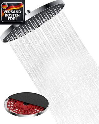 Hibbent Selbstreinigende Regendusche Duschkopf, Fester Duschkopf Regendusche 10 