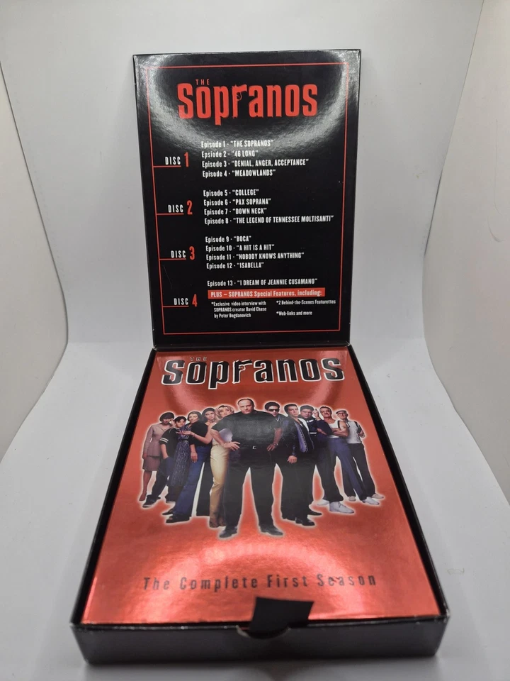 Клан Сопрано - полный первый сезон (VHS, 2000, набор из 5 лент) - Изображение 3 из 4