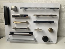  3 staples Emtek Knob Handle furniture cabinets wooden Display Assorted sizes