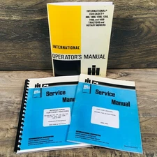 Lot International Cub Cadet 1650 Service And Operator Manuals Owners Repair Ihc