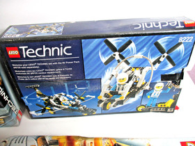 4 boxes of LEGO Technic pieces & instructions #'s 8238, 8222,8241 & 8523 Lot