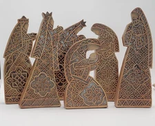 Hobby Lobby 2015 The Promise Of Christmas Robert Stanley 6 Pc Nativity Discont'd