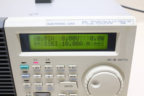 KIKUSUI PLZ153W 1.5~120V 0~30A 150W electronic load device From JAPAN Used item - Picture 4 of 9