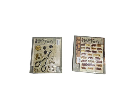 K&Company Life's Journey Scrapbook 2 Kits LJ Flowers & Letters /Script & String - Picture 9 of 9
