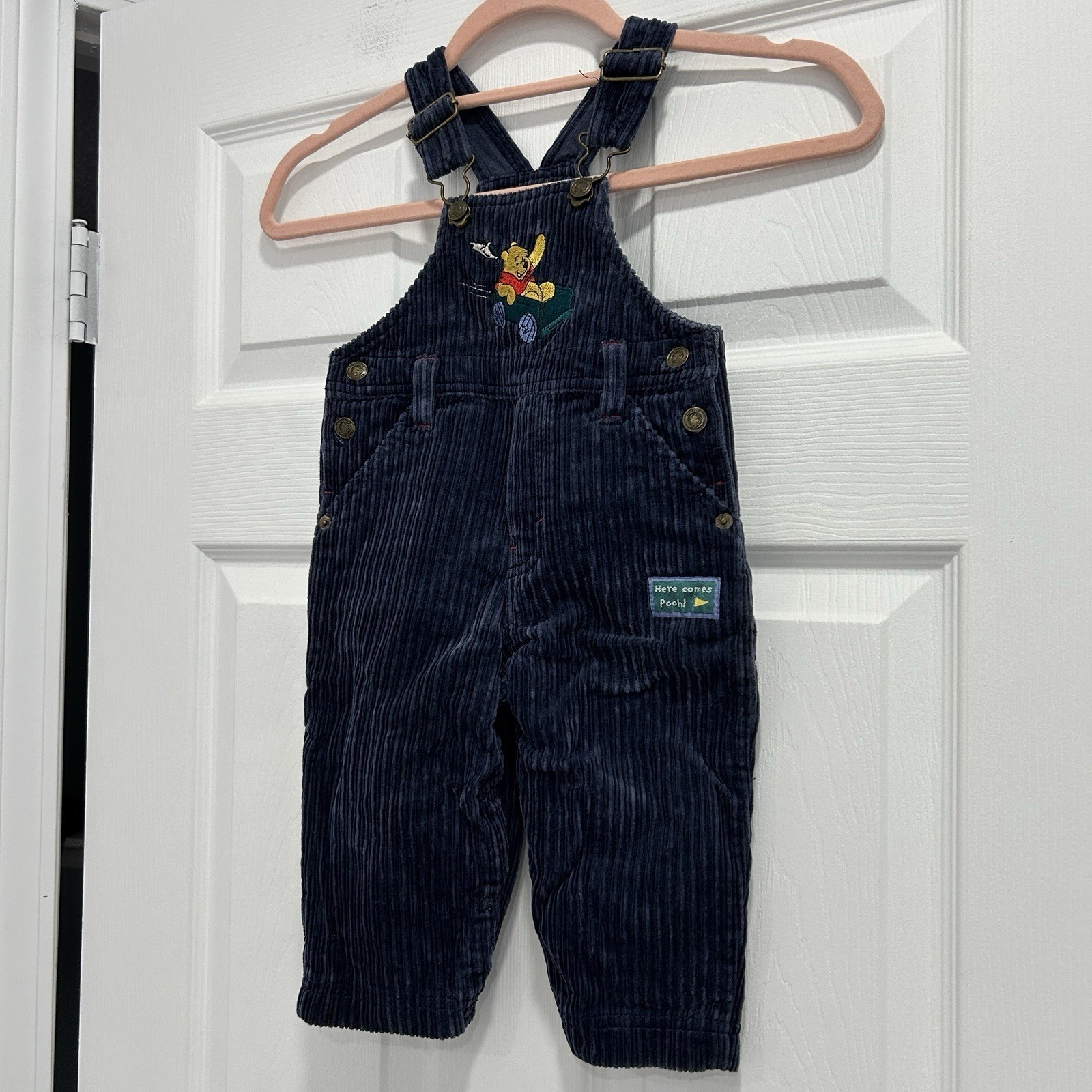 Vintage Winnie The Pooh Overalls 18M 100 Acre Collection Disney Here Comes Pooh image 2