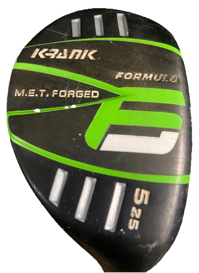 Krank Golf Formula 6 M.E.T. Forged 5h 25 RH LA Golf 70g Reign Silver Stiff Flex - Image 3 of 4