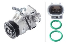 HELLA 8FK 366 200-711 5SER09C Klimaanlage Klimakompressor PAG 46 R134a