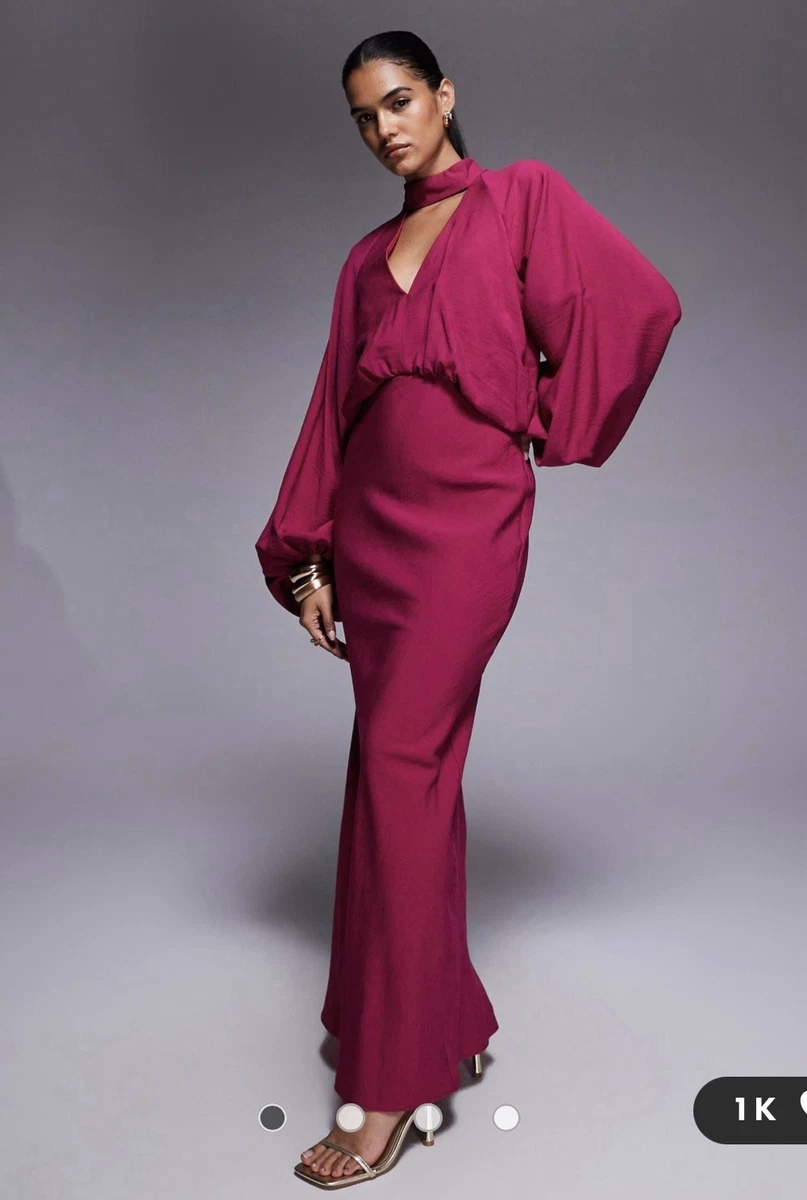 long junior dresses formal Women Long Sleeve Ankle Length Formal Gowns – jkprom main image 0