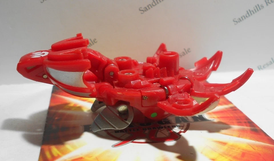 Bakugan Balista Red Pyrus Mechtanium Surge 950G - see note - Image 2 of 4