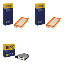 HENGST FILTER-PAKET SET passend f&uuml;r MERCEDES CLS X218 E KLASSE W/S212 408-585 PS