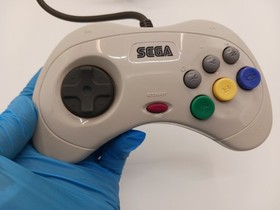 Official Sega Saturn Controller HSS-0101 Lot of 2 Tested Working