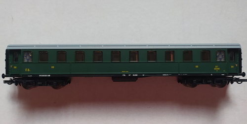 ROCO 44704(c) - CARROZZA TIPO 1921 FS VERDE - EPOCA II - Foto 8 di 12