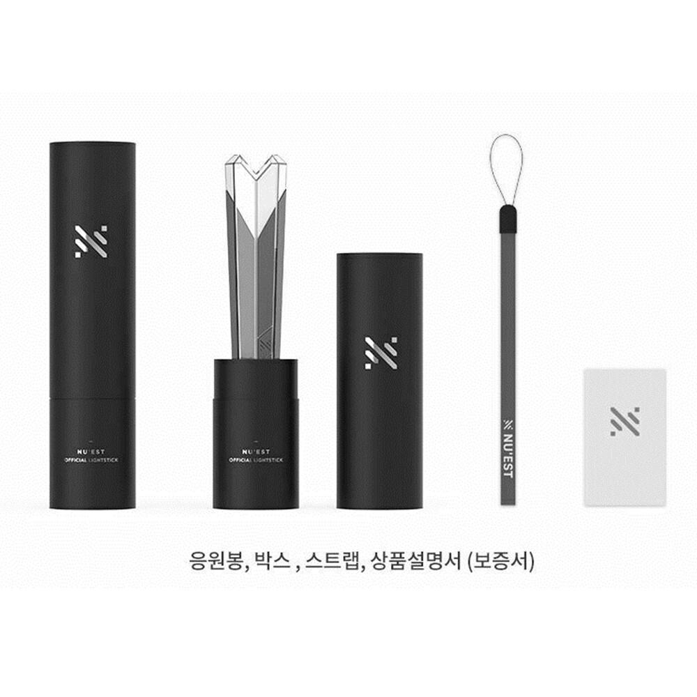 NUEST OFFICIAL LIGHT STICK NEW + Track | eBay