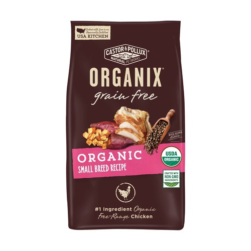 Castor And Pollux Organix Receta De Comida Para Perros Pequenos Sin Granos, C...