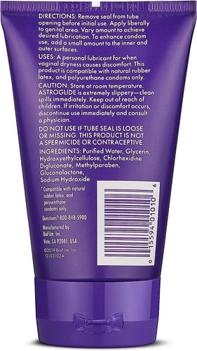Astroglide Water Based Lube 4oz - Picture 4 of 5