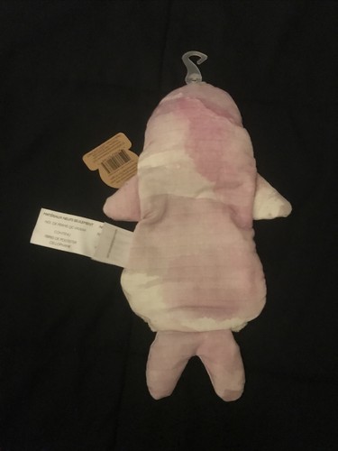 Animal Adventure Peluche Narrahl Animal de Peluche Púrpura Plano Arruga Bebé Juguete 2020 - Imagen 4 de 6