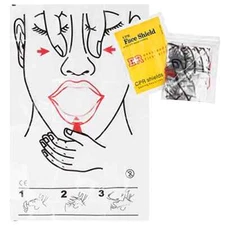 Ever Ready First Aid CPR Face Shield - 10-20 Pack