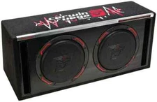 Cerwin Vega H6E10DV - HED Dual 10” Vented Subwoofer Enclosure BASS SPEAKER 2Ω