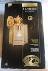 Hampton Bay, Outdoor Wall Lantern, Polished Brass with Beveled Glass, Brand New — photo 4