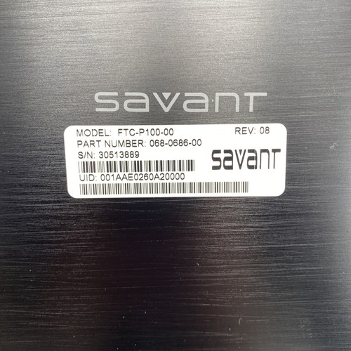 Savant FTC-P100-00 Smart Fiber Transmit & Room Controller NEU Open Box - Bild 4 von 12