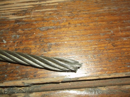 LOOS SF37579D-0025CL Cable, 3/8 In., 25 ft., 2400 Lb Capacity (C10T) - Picture 4 of 6