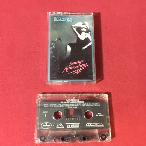 Scorpions – Savage Amusement *1988:Mercury Cassette 832-963-4 (VG+) #12 - 第 1/5 張圖片