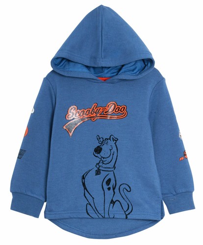 Scooby Doo Hoodie Kids Hooded Top Fleece Jacket Hoodie Jumper Sweater Sweatshirt - Picture 3 of 10