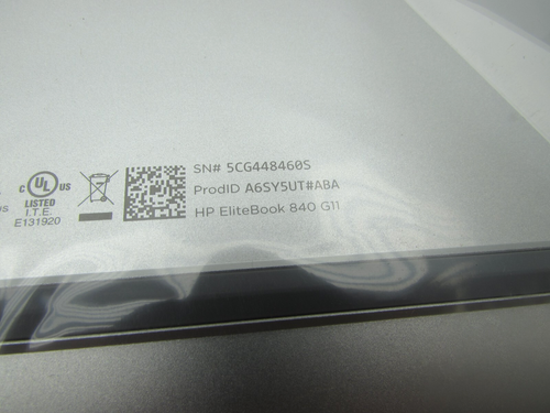HP EliteBook 840 G11 14" Intel Ultra 7 155U 16GB RAM 512GB SSD WTY 04/26 NEW - Picture 4 of 4