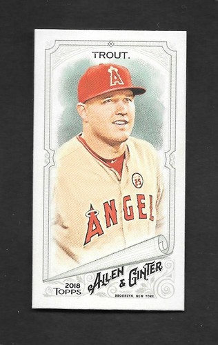 Topps Allen & Ginter 2018 mini A & G Back tú eliges tu reproductor - Imagen 3 de 55