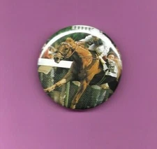 GREEN TUNE 1994 Classic Winner Horse Racing 2 inch Pin Back Button