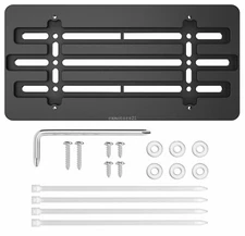 Front Bumper License Plate Bracket Tag Holder Mount W/ Screws Fits Most US Cars