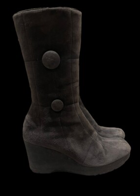 Thierry Rabotin Wildleder Stiefel 37 UK4 halbhoch 