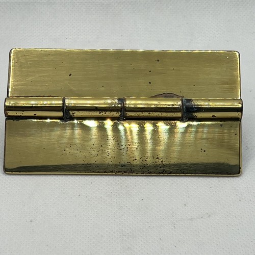 Henredon Furniture Cabinet Restoration Hardware Door Hinge Brass Polished MCM D