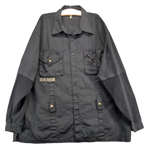 Alaska 1959 Wilderness Gear Shirt Mens Extra Large Blue Green