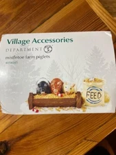 DEPT 56 GENERAL VILLAGE Accessories MISTLETOE FARM PIGLETS NIB