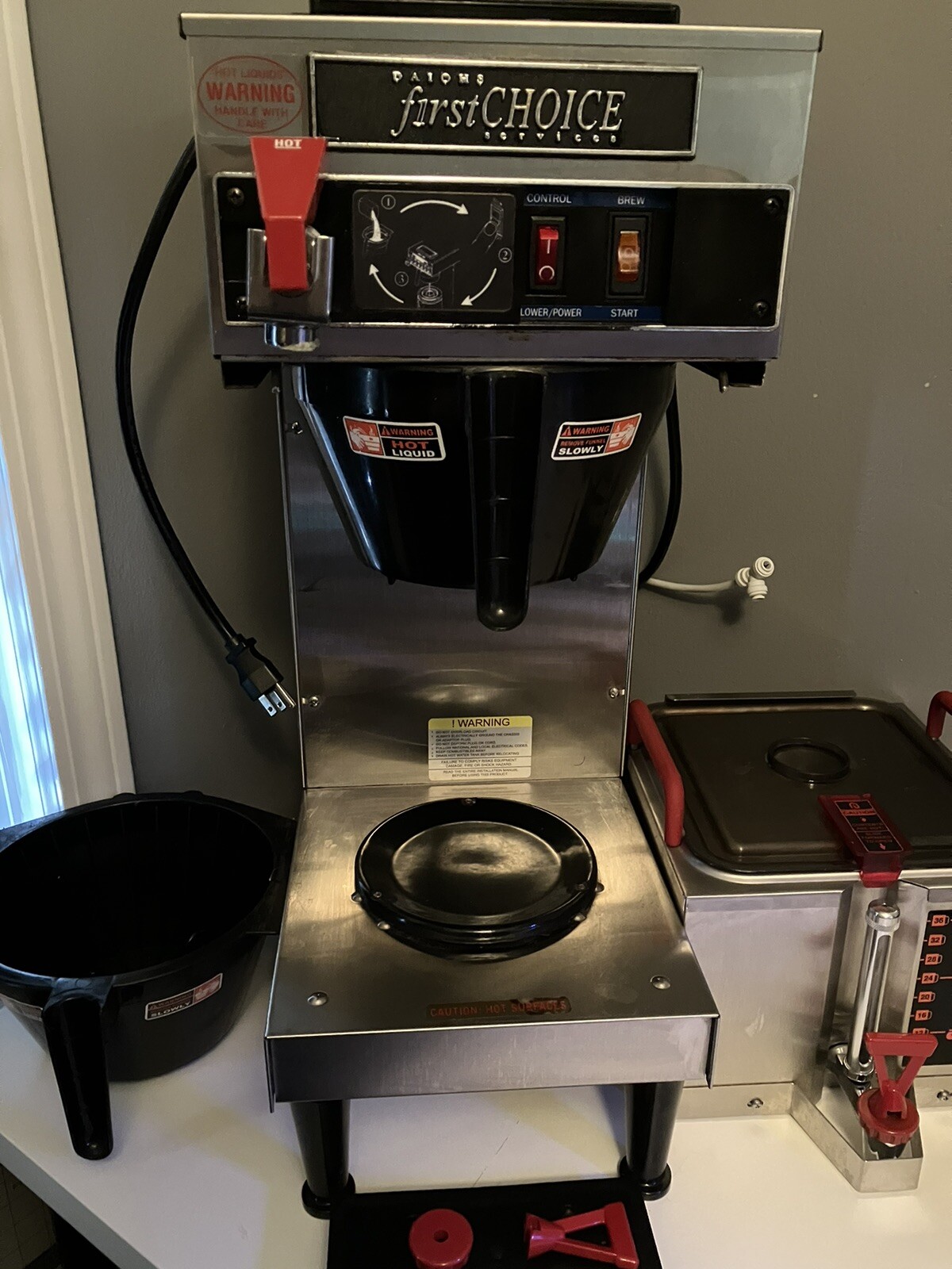 Single Brewer + Satellite Dispenser Read