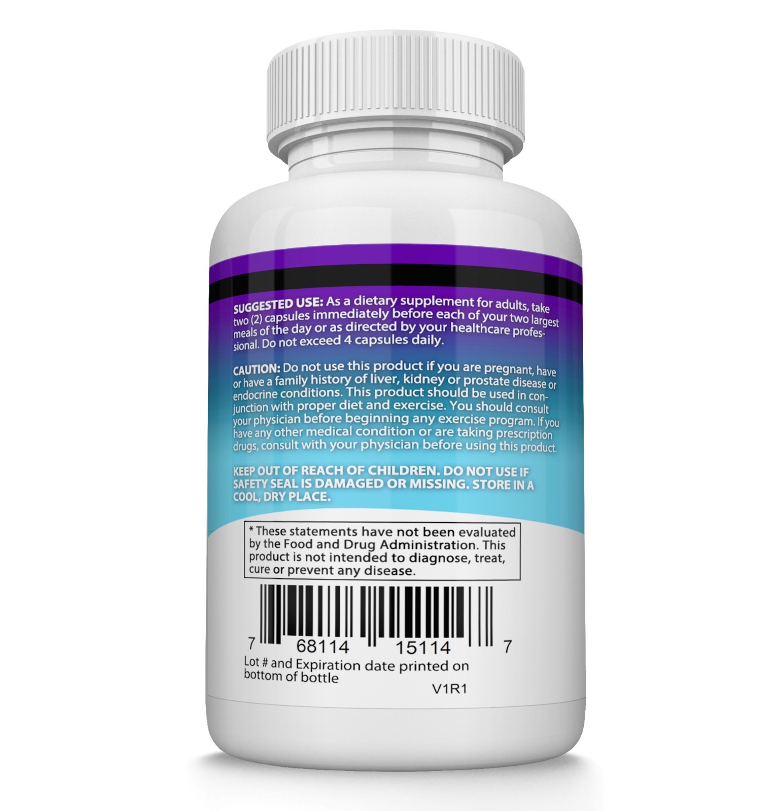 Keto Diet Blocker Pills 1800 MG (2 PACK) Fat Burner Carb Blocker - Picture 5 of 5
