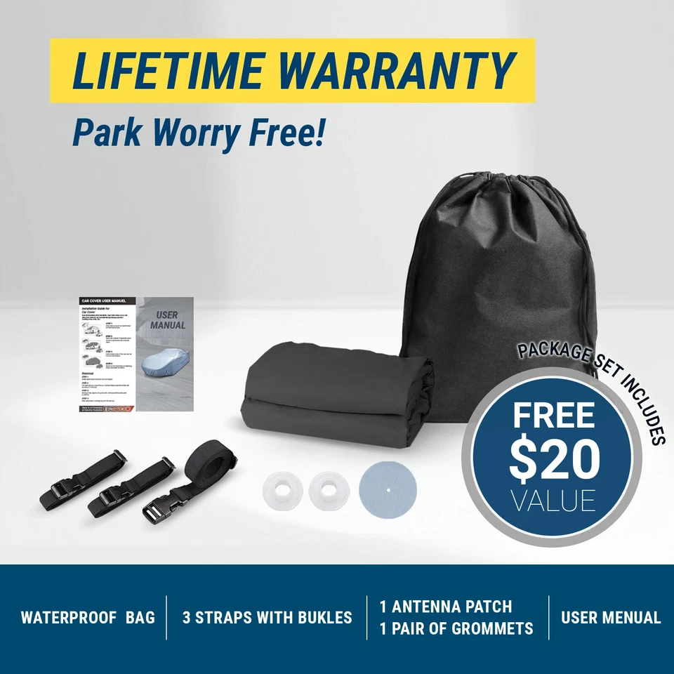 [BUICK LUCERNE 2005-2011] Car Cover Custom Premium Waterproof All Weather - Image 4 of 4