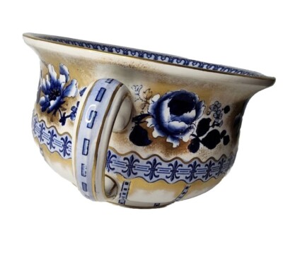 Vintage 1920 s Losol Ware Keeling & Co Burslem Chambr Pot Porcelain Art Nouveau