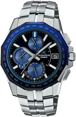 CASIO OCEANUS Manta OCW-S6000-1AJF Solar Radio Men's Watch Bluetooth New in Box