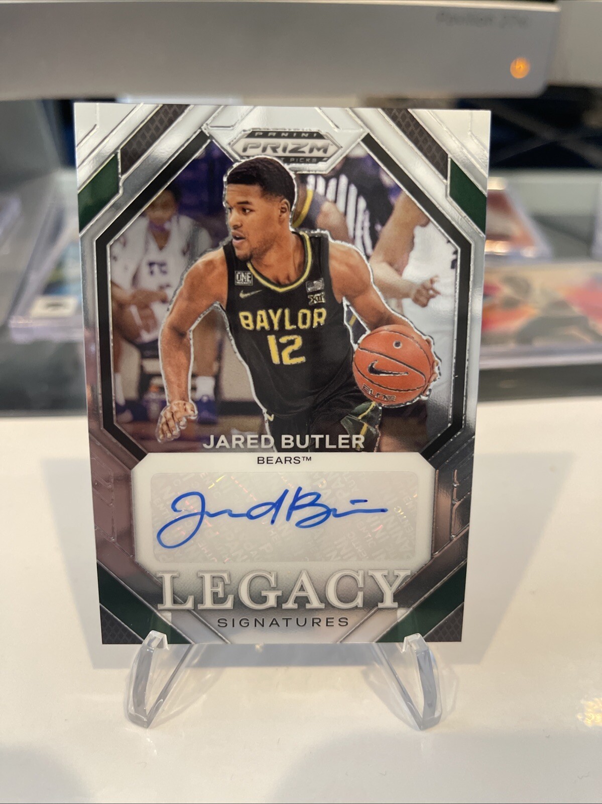 JARED BUTLER 2024-25 PANINI PRIZM DRAFT LEGACY AUTO BAYLOR