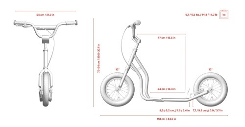 Kinderroller Tretroller Kinder Roller Scooter Cityscooter Yedoo One 12/12 - Bild 16 von 23