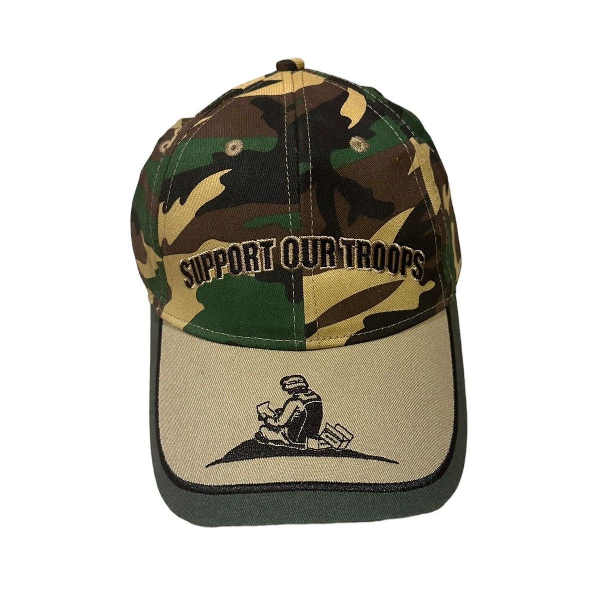 Support Our Troops Baseball Cap Hat Camo Adjustable NWOT | eBay