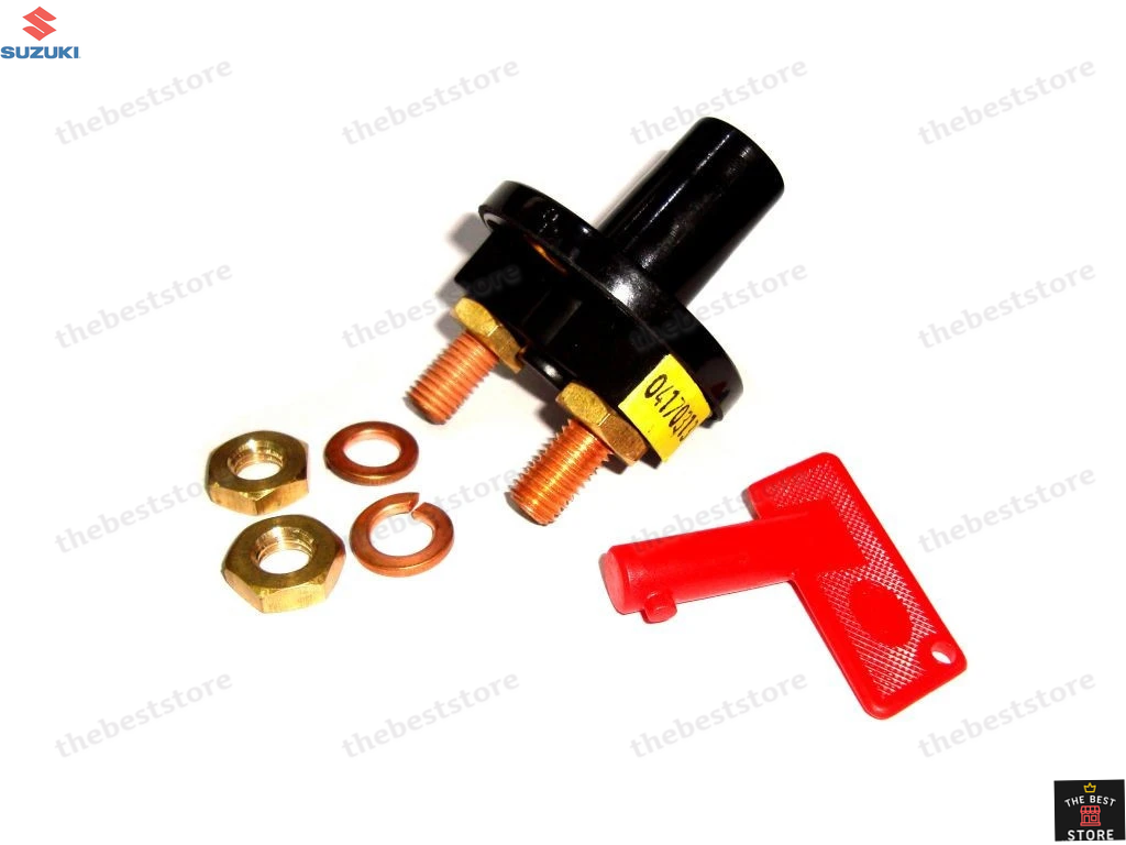NEW HELLA BATTERY DISCONNECT KILL CUT OFF ISOLATOR SWITCH BRASS
