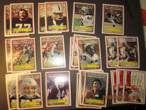 1983 Topps Football Singles(1-396) NM-MT Pick, Choose, Complete Your Set-Updated - 第 233/251 張圖片