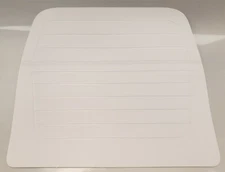 Pedal Car Vinyl Seat Cover in White