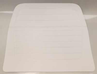 Pedal Car Vinyl Seat Cover in White